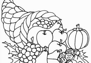 Cornucopia Coloring Pages Coloring Pages