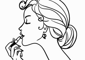 Cosmetic Coloring Pages Coloring Girls Coloring Pages for Girls Makeup Cosmetics Beautiful