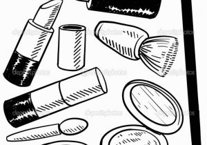 Cosmetic Coloring Pages Startling Cosmetic Coloring Pages Color Bros 8661 Unknown