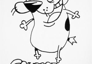 Courage the Cowardly Dog Coloring Pages Courage the Cowardly Dog Coloring Page Coloring Home