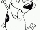 Courage the Cowardly Dog Coloring Pages Courage the Cowardly Dog Coloring Page Coloring Home