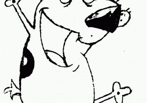 Courage the Cowardly Dog Coloring Pages Courage the Cowardly Dog Coloring Page Coloring Home