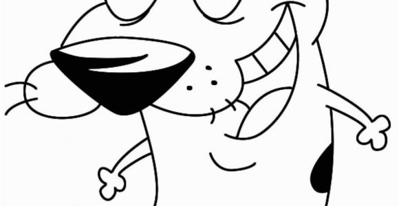 Courage the Cowardly Dog Coloring Pages Courage the Cowardly Dog Coloring Page Coloring Home