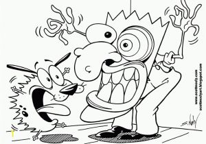 Courage the Cowardly Dog Coloring Pages Courage the Cowardly Dog Coloring Pages Voteforverde