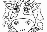 Cow Head Coloring Page Go Green and Color Online This Cow Coloring Page Cute and Amazing