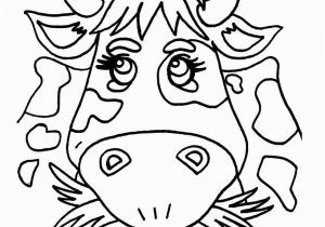 Cow Head Coloring Page Go Green and Color Online This Cow Coloring Page Cute and Amazing