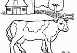 Cow Jumping Over the Moon Coloring Page Cow Coloring Pages