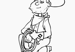 Cowboy Coloring Pages to Print Free Cowboy Coloring Pages