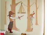 Cowboy Wallpaper Murals Fabric Wall Art Sticker