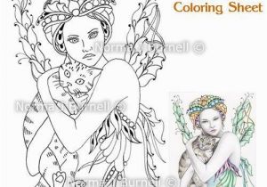 Cradle Coloring Page Cat S Cradle Fairy Tangles Coloring Sheet Fairies Cats Digi