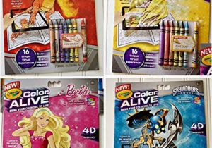 Crayola Color Alive Action Coloring Pages Mythical Creatures Crayola Color Alive Action Coloring Pages 4 Pack