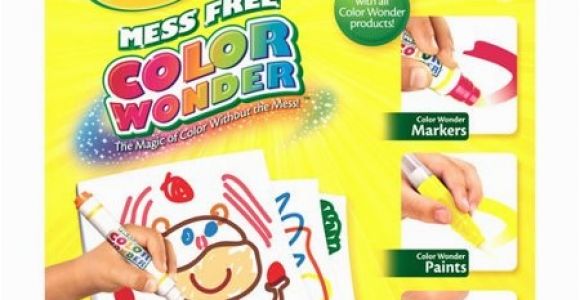 Crayola Color Wonder 30 Page Refill Paper Crayola Color Wonder Drawing Pad 30 Pages Of Mess Free Canvas to