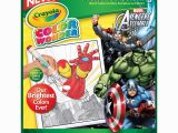 Crayola Color Wonder Avengers 18 Page Book and Markers Color Wonder Avengers Refill Book