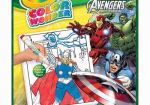 Crayola Color Wonder Avengers 18 Page Book and Markers Crayola Color Wonder Avengers 18 Page Book and Markers