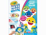 Crayola Color Wonder Baby Shark Mess Free Coloring Pages Color Wonder Mess Free Colouring Pages & Mini Markers