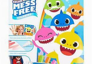 Crayola Color Wonder Baby Shark Mess Free Coloring Pages Crayola Color Wonder Baby Shark Coloring Book & Markers