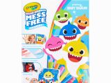 Crayola Color Wonder Baby Shark Mess Free Coloring Pages Crayola Color Wonder Baby Shark Coloring Pages Mess Free