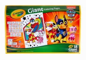 Crayola Giant Coloring Pages Nickelodeon Paw Patrol Mighty Pups Crayola Giant Coloring Pages Paw Patrol Coloringpages2019