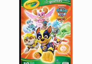 Crayola Giant Coloring Pages Nickelodeon Paw Patrol Mighty Pups Giant Colouring Pages Paw Patrol Crayola Store
