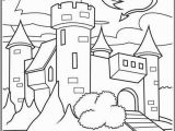 Crayola Mini Coloring Pages Disney Princess Castle with Dragon Flying Coloring Page
