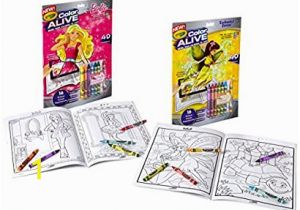 Crayola Mini Coloring Pages Disney Princess Crayola Color Alive Action Coloring Pages Bo Set