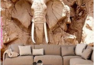 Create Your Own Wall Mural Custom 3d Elephant Wall Mural Personalized Giant Wallpaper