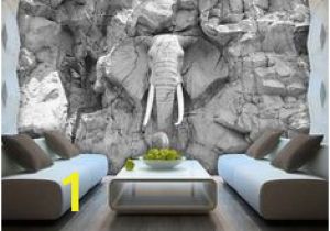 Create Your Own Wall Mural Custom 3d Elephant Wall Mural Personalized Giant Wallpaper