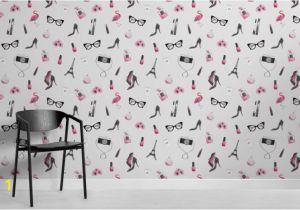 Create Your Own Wall Mural Uk Fashion Illustration Wallpaper Mural
