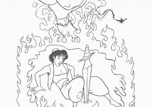 Creation Coloring Pages Free Aladdin Coloring Pages