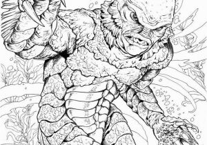 Creature From the Black Lagoon Coloring Pages Monster High Coloring Pages Lagoon 5 Google Search