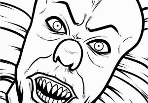 Creepy Clown Coloring Pages 52 Ageless How to Draw Creepy Heads