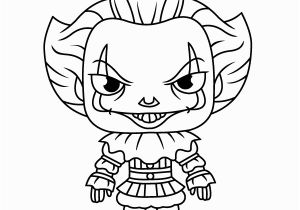 Creepy Clown Coloring Pages Coloring Page for Kids How to Draw Pennywise the Clown
