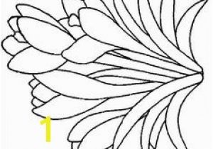 Crocus Coloring Page Crocus Stencil Google Search Stencils Pinterest