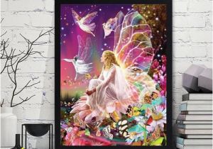 Cross Stitch Wall Mural Embroidery Paintings Rhinestone Pasted Diy Diamond Painting Cross Stitch Vova