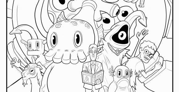 Cthulhu Coloring Pages Free C is for Cthulhu Coloring Sheet Cool Thulhu