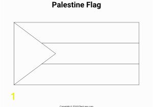 Cuba Flag Coloring Page Free Printable Palestine Flag Coloring Page Download It at