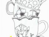 Cup Of Tea Coloring Page 126 Best Color Art therapy Food and Drinks Images On Pinterest