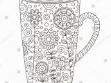 Cup Of Tea Coloring Page Cup Tea Coloring Page Inspirational Green Coloring Pages