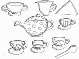 Cup Of Tea Coloring Page Tea Cup Coloring Page Inspirational Cups Drawing at Getdrawings