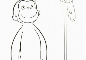 Curious George Printables Coloring Pages Curious George Printable Coloring Book Page for Kids