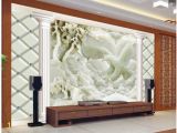 Custom 3d Wall Mural Wallpaper Wapel 3d Customized Wallpaper Jade Carving Reliefs Eagle