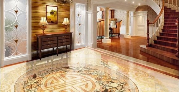 Custom Floor Tile Murals Custom 3d Floor Tiles Mural Wallpaper European Style Marble Luxury