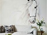 Custom Made Wall Murals Aliexpress Kup Chinese Designs Wash Painting White Horse