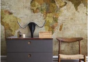 Custom Map Wall Murals by Wallpapered 21 Best World Maps Images In 2019