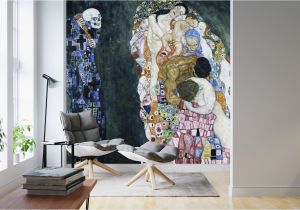 Custom Map Wall Murals by Wallpapered Death and Life Gustav Klimt – Popular Wall Mural – Wall