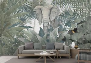 Custom Murals From Photos 3d Wallpaper Custom Mural Landscape nordic Tropical Plant