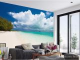 Custom Printed Wall Mural 3d Custom Mural Diy Wallpaper for Walls Brand Designer Living Room Good Looking Beach Sea View Printed Wall Papers Wallpaper High Wallpaper High