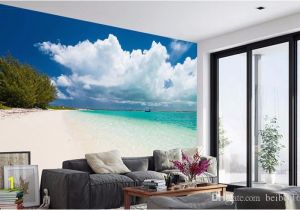 Custom Printed Wall Mural 3d Custom Mural Diy Wallpaper for Walls Brand Designer Living Room Good Looking Beach Sea View Printed Wall Papers Wallpaper High Wallpaper High