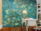 Custom Wall Murals toronto Van Gogh the Apricot Blossom Tree Art Wallpaper Custom Wall