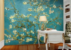 Custom Wall Murals toronto Van Gogh the Apricot Blossom Tree Art Wallpaper Custom Wall